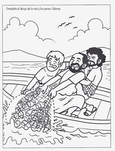Jesús llama a 4 pescadores