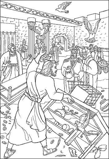 Jesús Purifica el Templo y Maldice a la Higuera