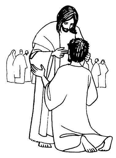 Jesús sana a un endemoniado ciego y mudo