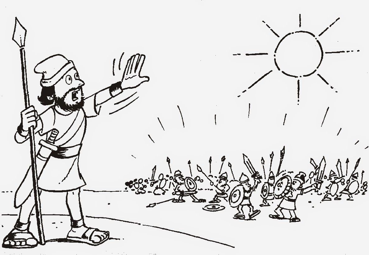 Josué detiene el Sol