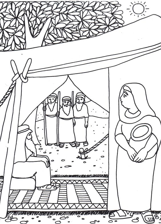 Abraham intercede por Sodoma