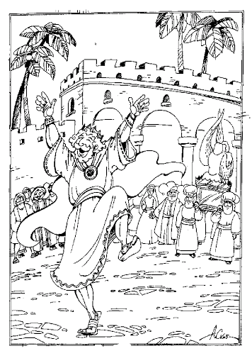 David Lleva el Arca del Señor a Jerusalem
