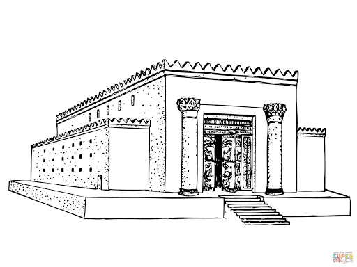 Salomón construye el Templo