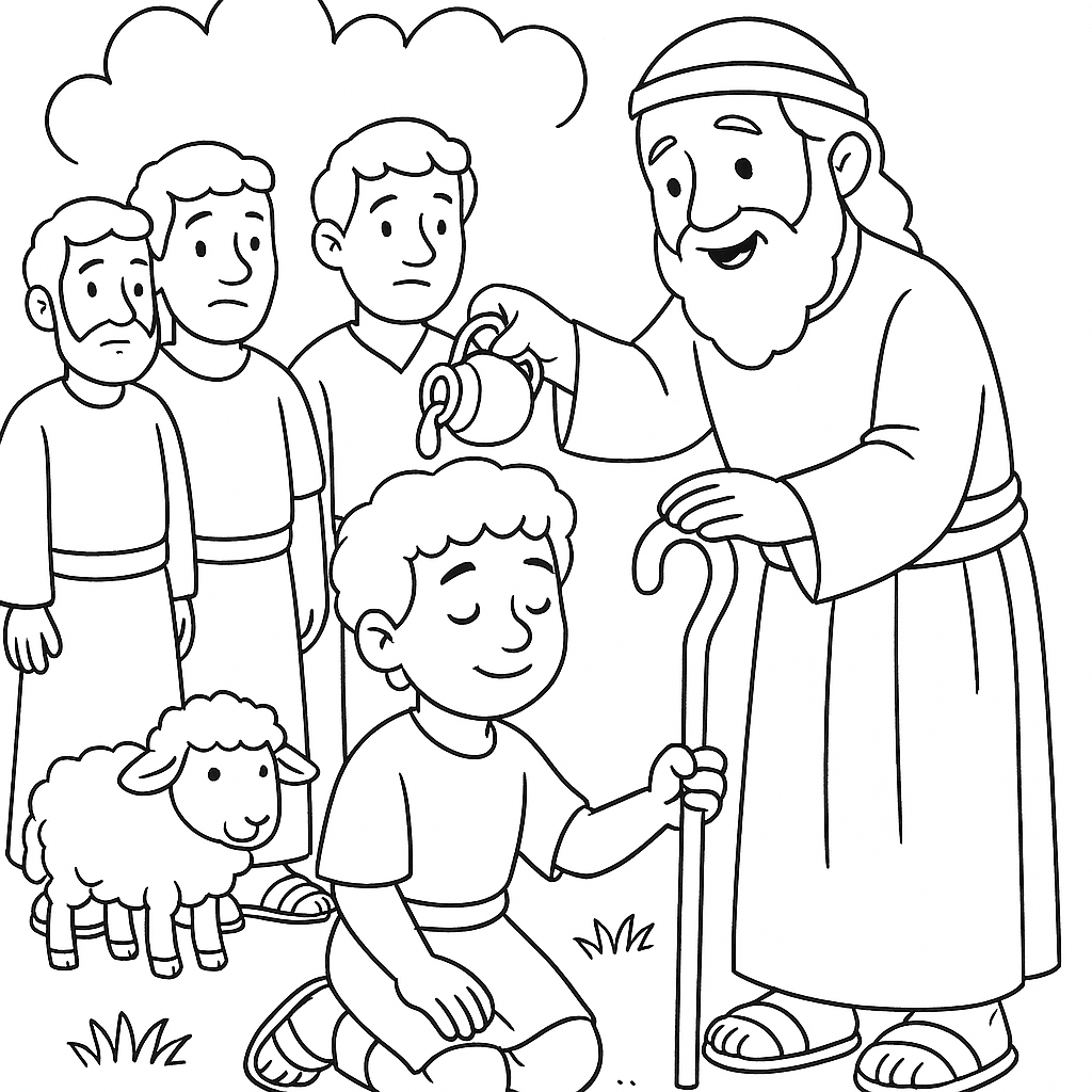 Dios elige a David