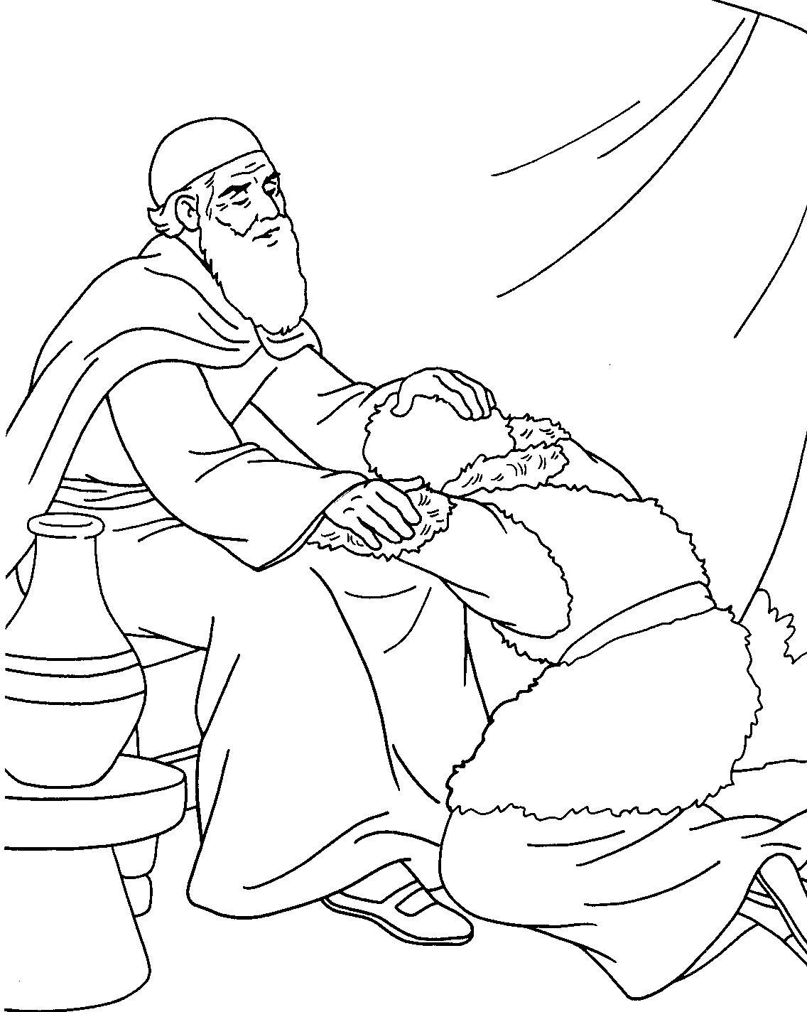 Jacob obtiene la bendición de Isaac